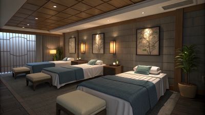 상무지구마사지 휴스톤아로마 - 상무역 5번 출구 - 건식 관리, 스톤 아로마 관리